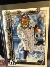 2025 Topps Holiday- Aaron Judge #H161 Holiday Wreath