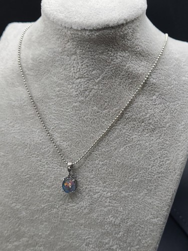 Opel Flake, Sterling bail 20"ball Chain - Photo 2/11