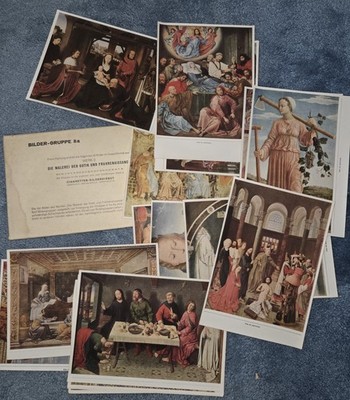 Zigaretten-Bilderdienst - Gemälde der Gotik & Frührenaissance - Gruppe 8a (a)