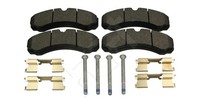 Hinterachse Hart 252 324 Bremsbelagsatz, Scheibenbremse FüR Iveco,Nissan