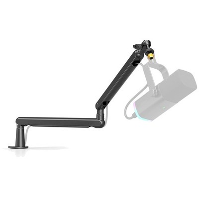 Luxury Adjustable Microphone Boom Arm - Low Profile Stand for Streaming & Gaming