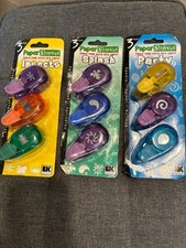 PAPER SHAPERS LOT OF 3 SPLASH PARTY INSECTS PUNCH EK SUCCESS NEW SEALED