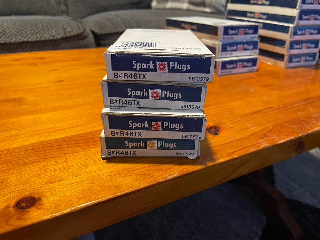 ACDelco Spark Plugs R46TX 1 box of 8 plugs