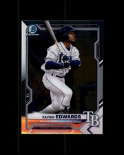 2021 Bowman Chrome Prospects #BCP101 Xavier Edwards (ref 163652)