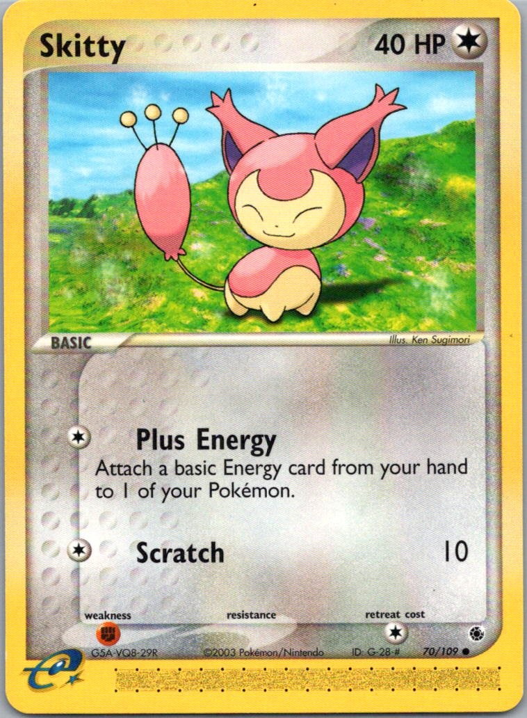 Skitty 70/109 Ruby Sapphire NM