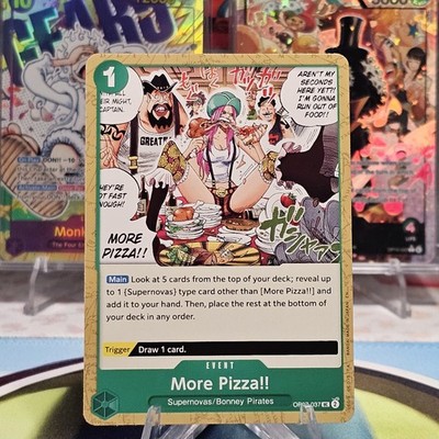 More Pizza!! OP07-037 UC 500 Years in the Future One Piece Card Game NM/M
