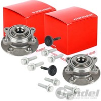 2X Herth+Buss RADLAGER-SATZ Vorne Beidseitig Passend FüR Volvo S60 S80 V70 XC70