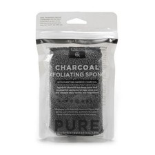 Vegetable Body Sponge Charcoal 1 Count