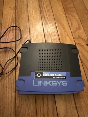 Linksys BEFSX41 ver 2.1 Broadband Firewall Router 4-Port 10/100 VPN Endpoint