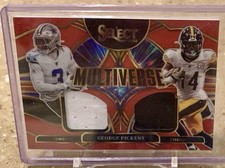 Panini 2025 Select Football Multiverse George Pickens Memorabilia #MVJ-GPS
