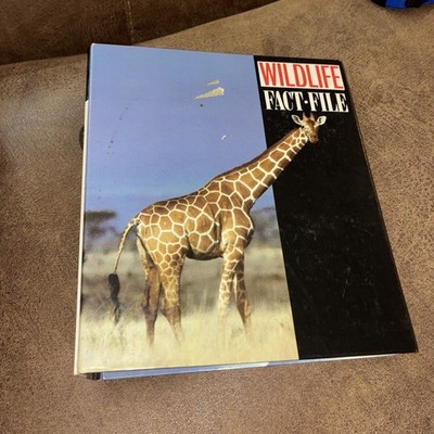 Wildlife Fact File Binder  Cards Missing