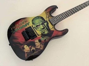24 Frets Mummy Guitare électrique Acajou Body Guitare professionnelle