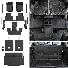 Floor Mats Cargo Mat for 2021-2025 Jeep Grand Cherokee L Captain Floor Mats Set