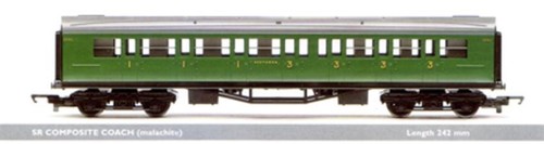 Hornby R4009 SR malachitgrüner Verbundwagen #5530 neu in OVP Spur 00 | Zustand: New