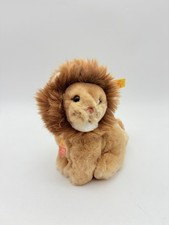 Steiff Lion Plush Snuffi Baby Cub Sitting German Collectors Doll 077180 Mini