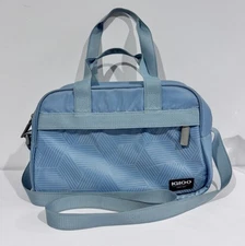 Igloo 15 Can Laguna Soft Sided Cooler Bag W Strap & Front Pocket Light Blue EUC