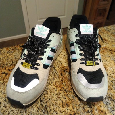 Adidas Originals ZX10000 C Dash Green FV3324 Running Shoes Sneakers Mens Sz 9.5 ADIDAS ORIGINALS ZX 10,000 C Dash Green/ Aqua FV3324 Running  main image 2