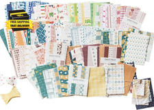 500 Sheets Vintage Scrapbook Paper Supplies for Junk Journal, Aesthetic Decorati