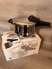 Fagor Rapida 6L Pressure Cooker  18-10 Stainless Steel Gas Electric Induction
