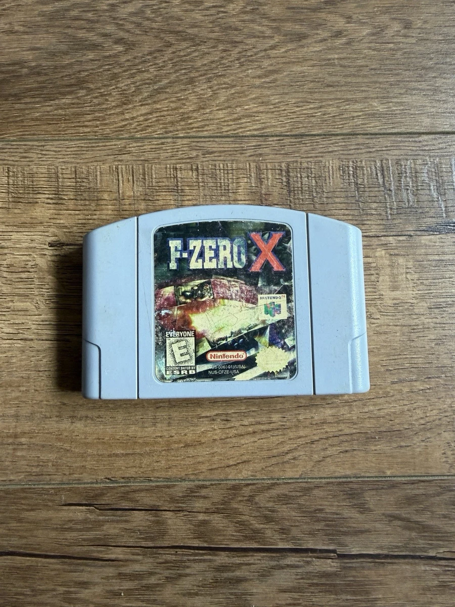 N64] F-ZERO X PLAYERS CHOICE FACTORY SEALED RED STRIP (PAL UKV