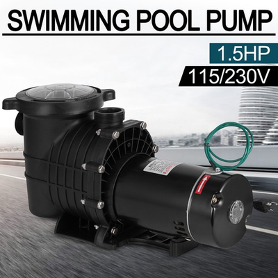 #ad Hayward 1.5HP Swimming Pool Pump In Above Ground w Motor Strainer Filter Basket $129.90