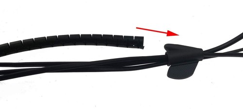 3m Split Cable Binding Cable Tidy wrap ø10-15 mm w/ quick insertion tool Black - 第 3/6 張圖片