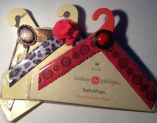 LINDSAY PHILLIPS SWITCHFLOP STRAPS Size M lot of 3 for Switch Flops Sandals