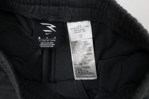 Nike Boys Large Faded 3 Brand Russell Wilson Color Block Sweatpants Joggers Gray - Picture 7 of 14