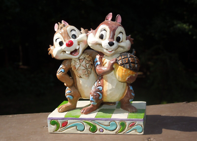 Retired Jim Shore Disney Traditions Nutty Buddies Chip Dale