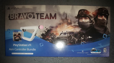 Bravo Team VR with Aim Controller Bundle Game PS4 NEW Playstation 4 PSVR New