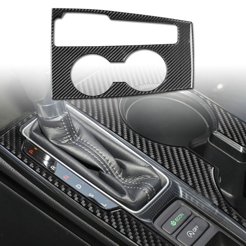 Juego de 15 molduras de cubierta de decoración interior de fibra de carbono para Honda Civic 2022-2023 - Imagen 8 de 12