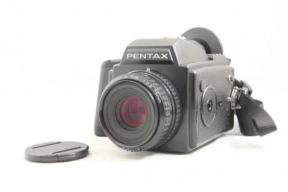 PENTAX - ＰＥＮＴＡＸ　６４５　Ａ７５ｍｍ　Ｆ２．８ Exc++ Pentax 645 Medium Format Film Camera A 75mm F2.8 Lens