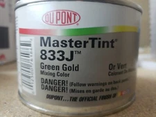 DuPont Axalta Mastertint Cromax 833J Master Tint Green Gold  Pint Body Shop