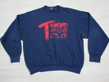 Vintage Tokyo American Club Crewneck Sweatshirt (2XL) USA Made VTG HTF EUC
