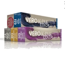 JOICO Vero K-PAK Color Permanent Cream Hair Color, 2.5 FL OZ.