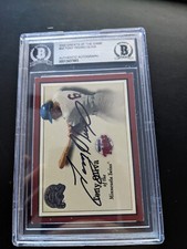 2000 FLEER GOTG #50 TONY OLIVA Minnesota Twins Signed BASEBALLAUTO Beckett HOF