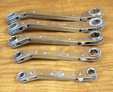 Set of (5) MATCO TOOLS SAE Offset Ratcheting ...