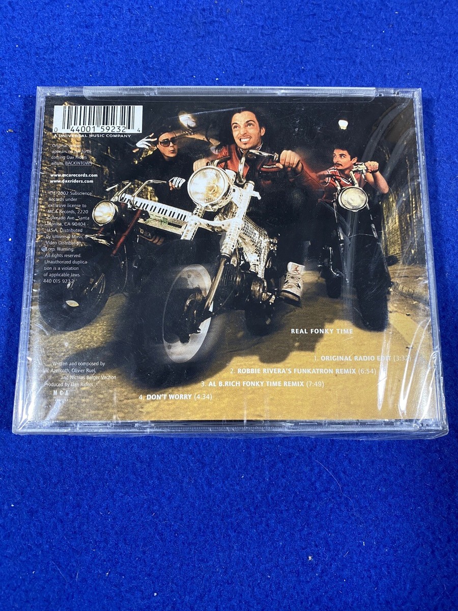 NEW Dax Riders Real Fonky Time CD Compact Disc Factory Sealed NIP