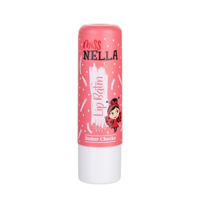 Miss Nella Lippenbalsam für Kinder hypoallergen, glatt und sicher, parfümfrei