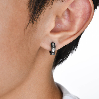VAINON】Destroyed Half Hoop Pierce右耳 Destroyed Half Hoop Pierce
