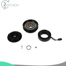 AC A/C Compressor Clutch Kit Pulley Coil Fits 01-06 Hyundai Santa Fe CO 10957C
