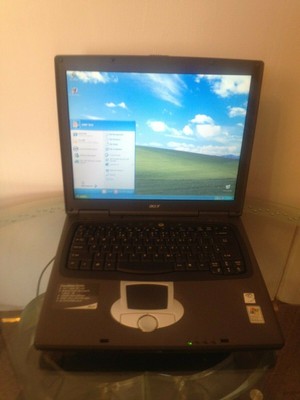 Vintage Acer Travelmate 270 Laptop, 14 