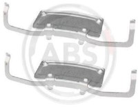Original A.B.S. ZubehöRsatz Scheibenbremsbelag 1706Q FüR Audi VW