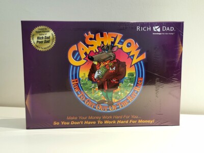 CASHFLOW 101 Rich Dad Poor Dad Board Game Robert Kiyosaki Free