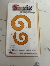 Sizzix Original Medium Swirls Provo Craft Scrapbooking Die  #38-0160