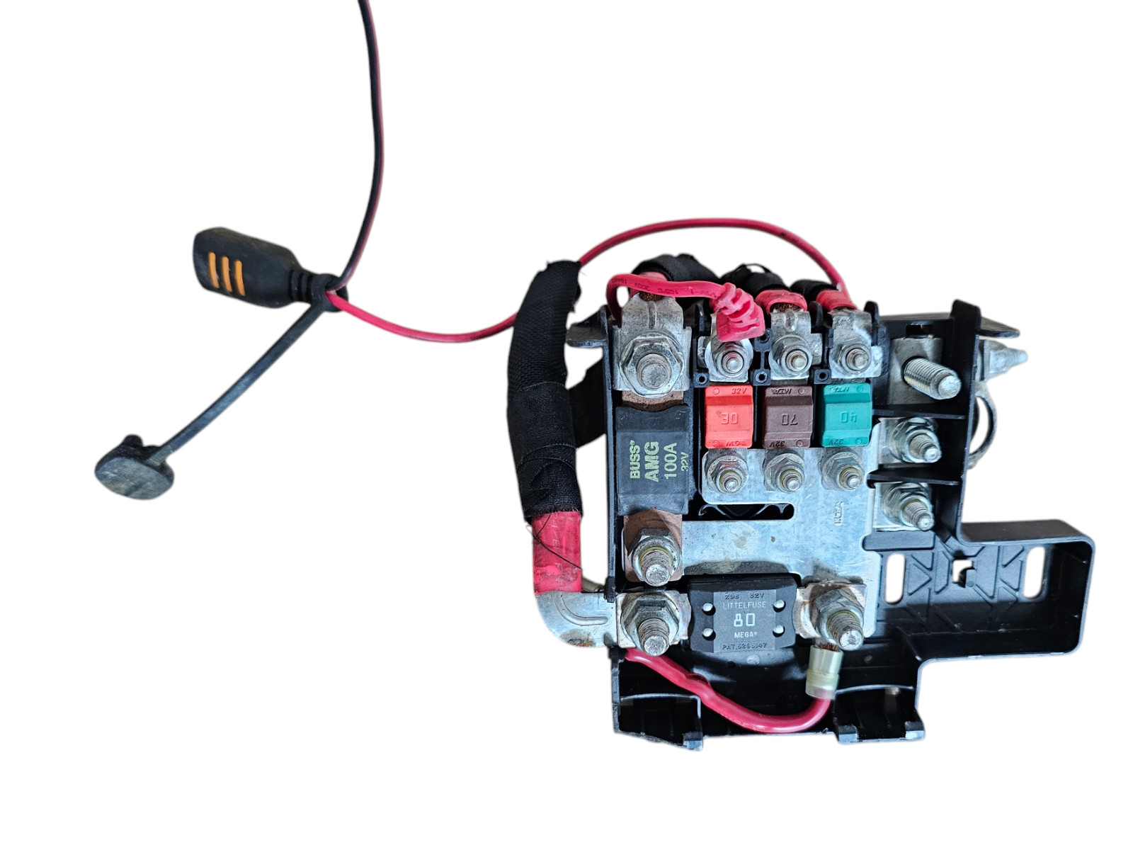 2013 MASERATI QUATTROPORTE S BATTERY POSITIVE TERMINAL JUNCTION FUSE BOX OEM