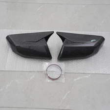 2x For Chevrolet Colorado 2023-2024 CARBON FIBER Look Rearview Mirror Cover Caps