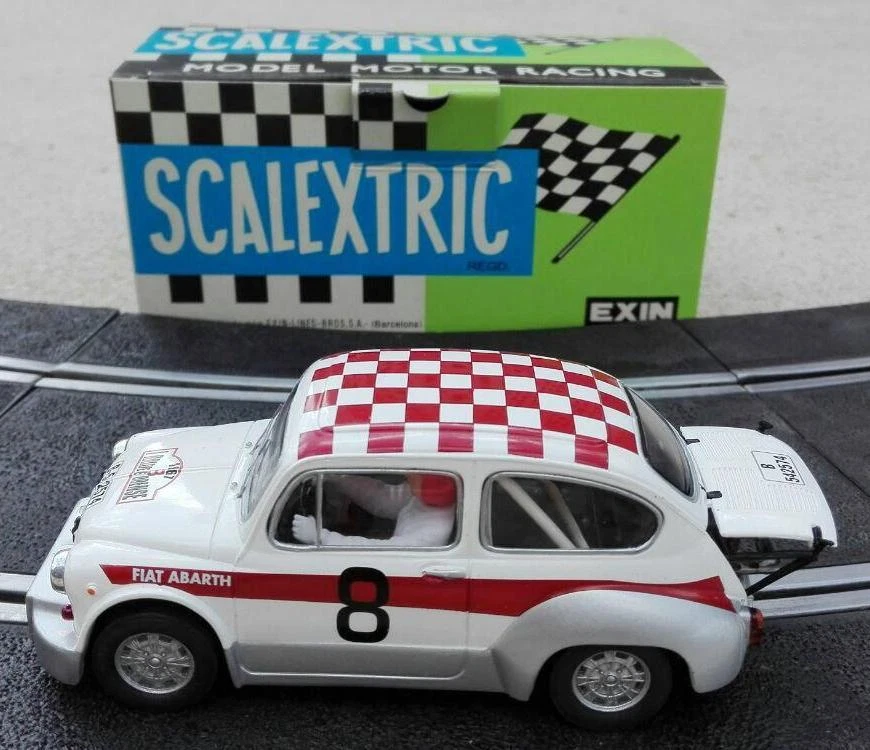 SCX mejorado Fiat / Seat 600 / 1000 Abarth #8 Scalextric Exin Triang SRC NSR - Imagen 2 de 4