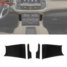Carbon Fiber Console Panel Side Trim For Chevy Suburban 20+/Tahoe/GMC YUKON 21+