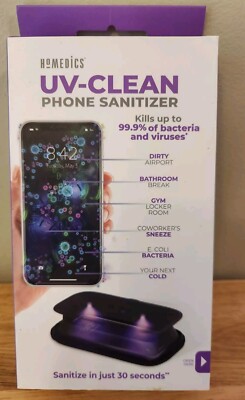UV Clean Phone Device Sanitizer Kills Up To 99.9% of Bacteria & Viruses  (NEW!)*